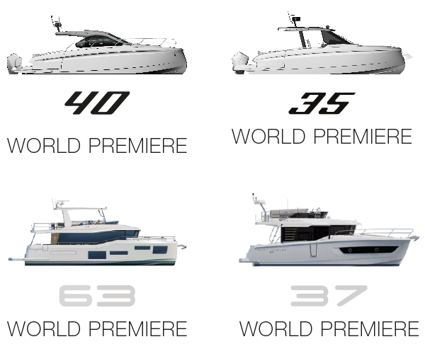Beneteau Power line up