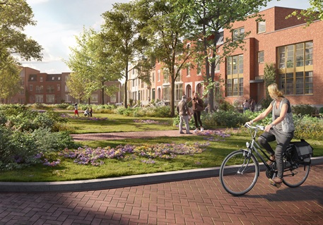Impressie stadsvilla's nieuw kralingen