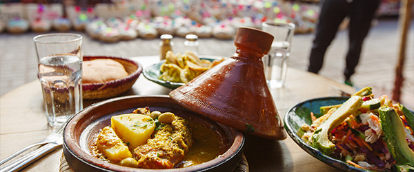 Traditional Moroccan tagine