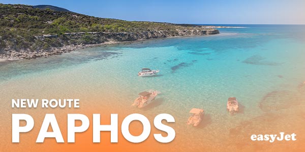 easyJet new route from Liverpool to Paphos