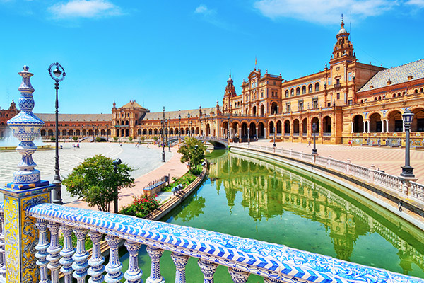 A grand square in Seville
