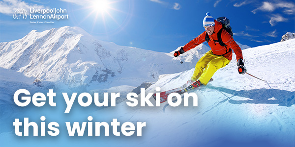 A man skiing down a slope