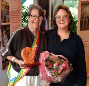 Senior Pride onderscheiding voor Josee Rothuizen