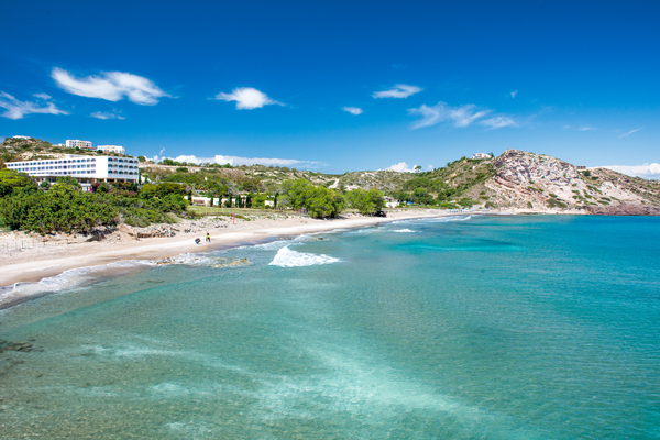Beach on the Greek island of Kos