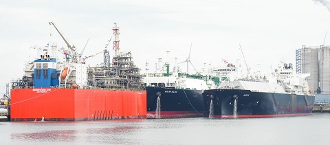 LNG-terminal in Eemshaven