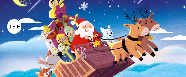 poster Dieren vieren kerst film