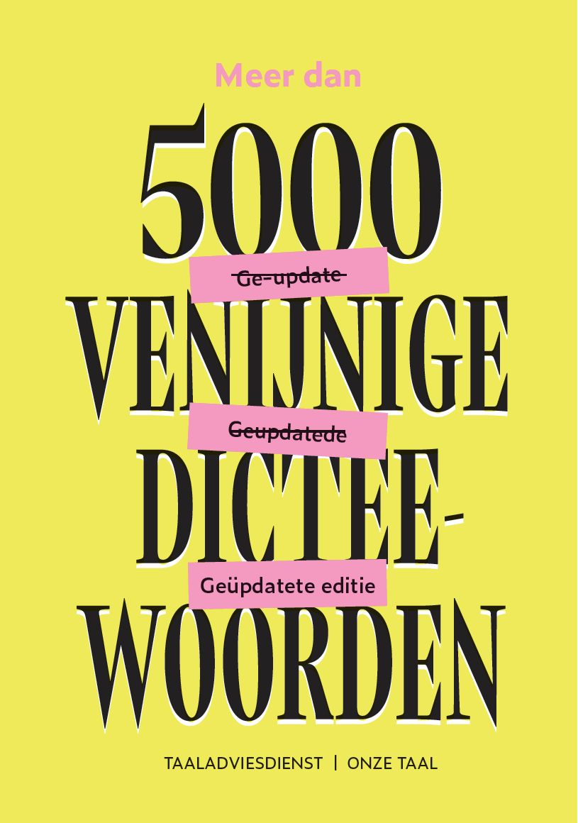 Cover boek dicteewoorden