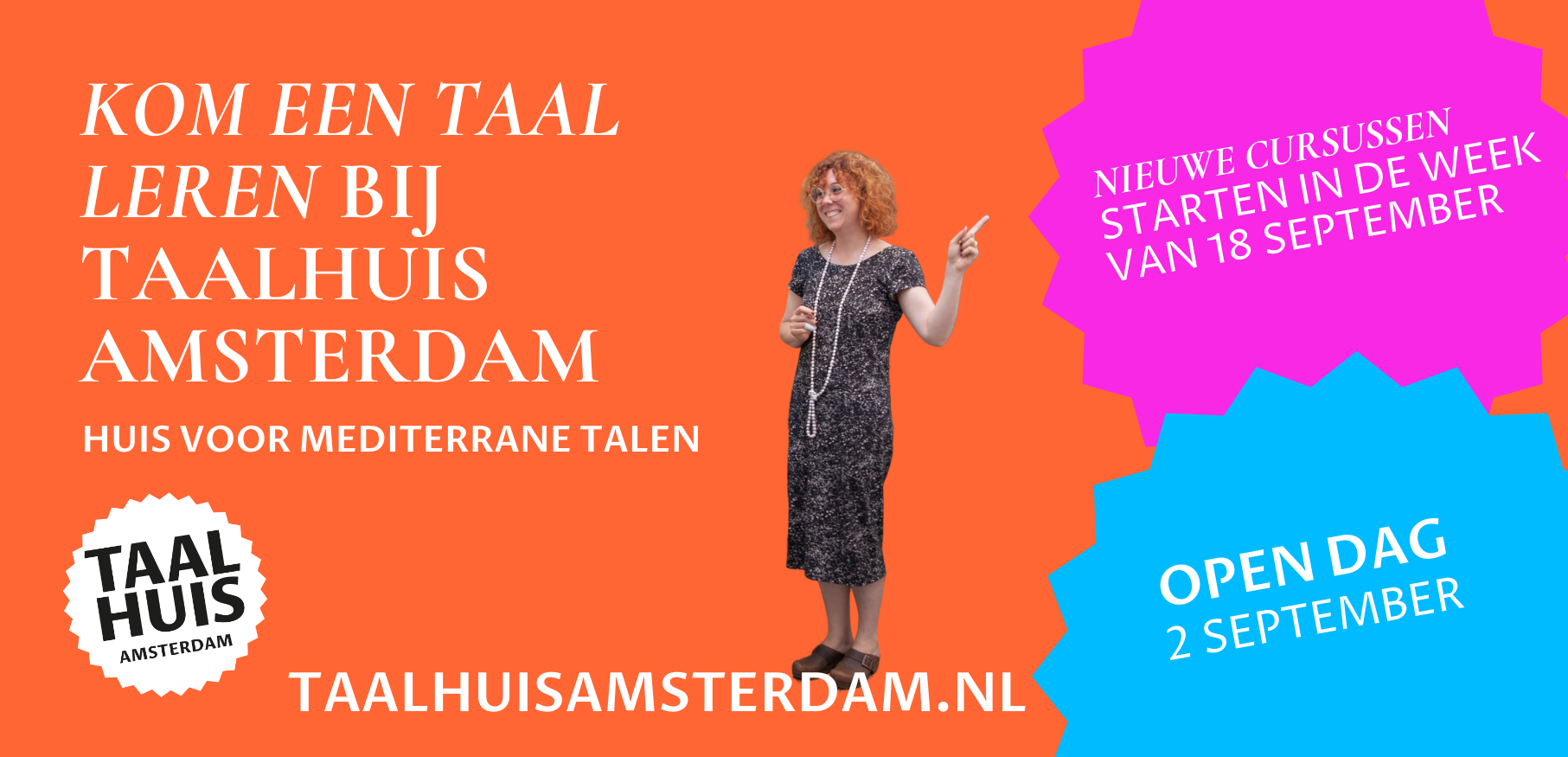 Advertentie Taalhuis Amsterdam