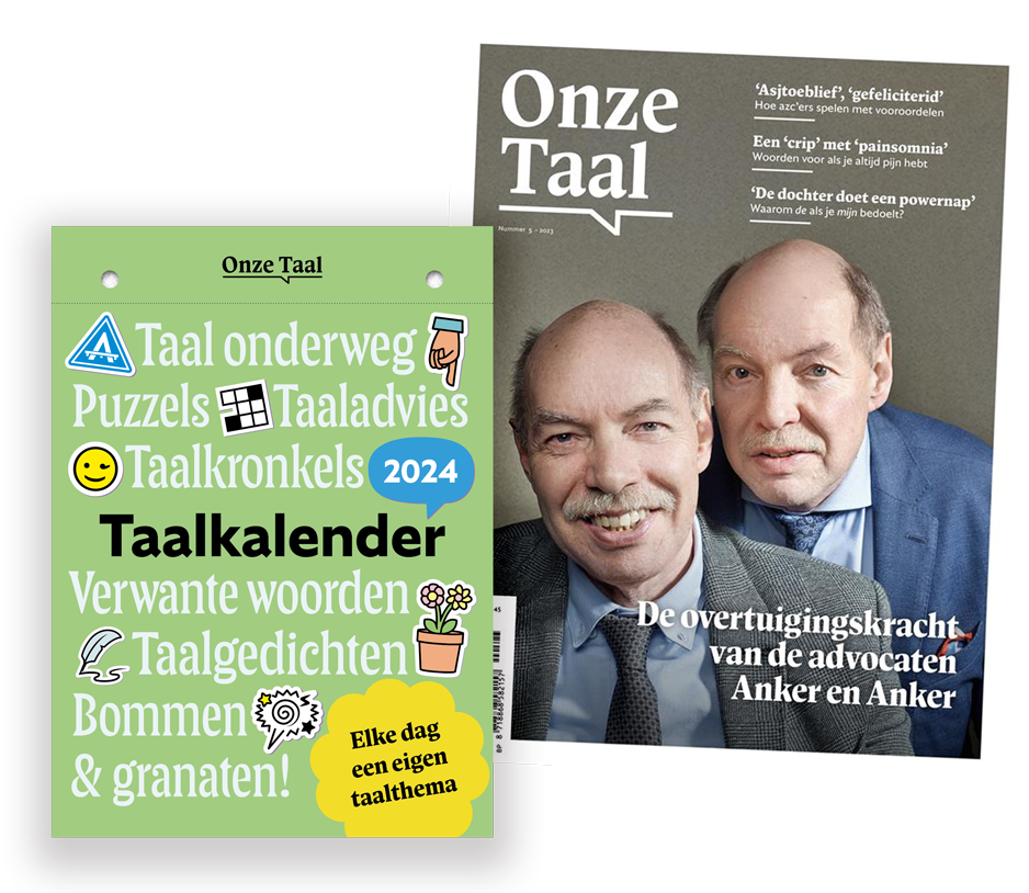 Cover Taalkalender 2024