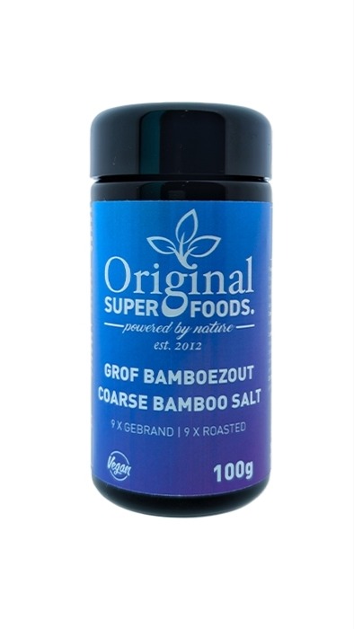 Original Superfoods Bamboezout 9x Gebrand 100 gram