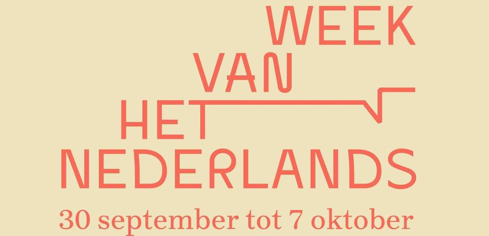 Logo Week van het Nederlands 2023