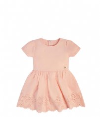 Gmt Dye Linen Blend Short Sleeve Dress