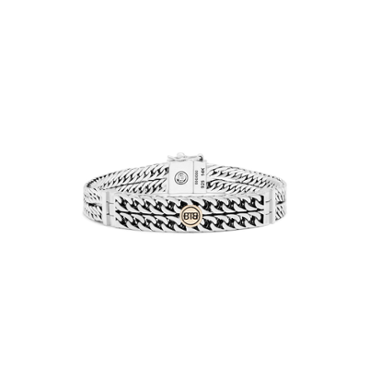 Bracelet Esther Double Mini Limited Silver Gold 14kt