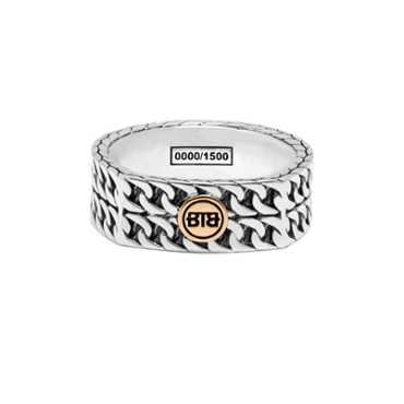 Ring Esther Double Mini Limited Silver Gold 14kt