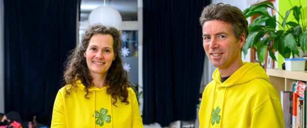 Yvonne van Baaren en Jeroen Schrama