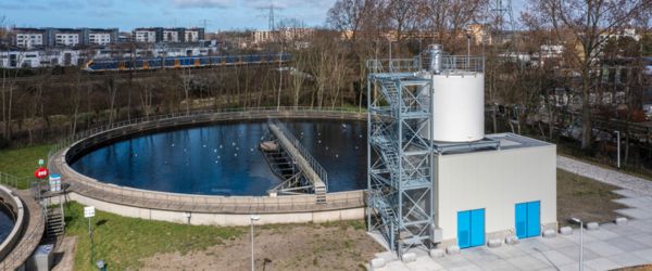 De afvalzuivering in Leiden Noord
