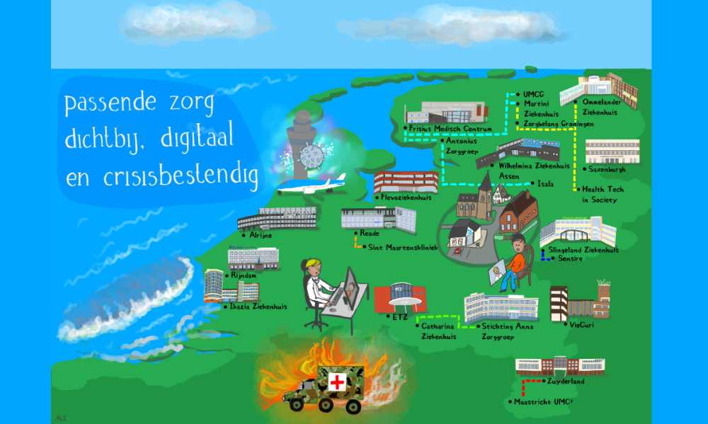 visual 14 projecten uit het programma Doorgang Reguliere Zorg