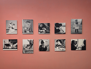 Wand expositie Het Kind van Rees Diepen