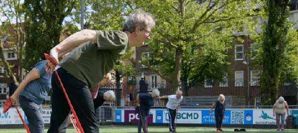 Arts met patient in gesprek