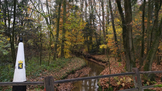 Poppelsche Leij bij Belgische grens