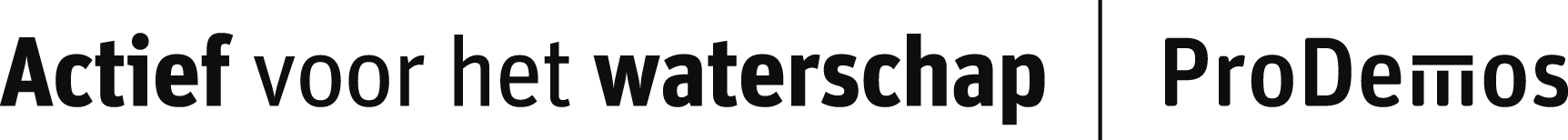 Logo Actief voor het waterschap - Prodemos