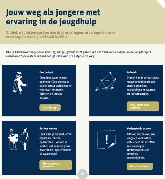 Omslag Help jongeren hun ervaringskennis in te zetten voor betere jeugdhulp