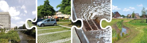 Puzzelstukjes water in gemeenten