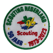Badge 50 jaar Scouting Nederland
