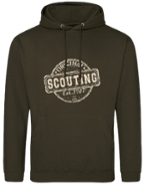 NIEUW Scouting Original hoodie olijfgroen