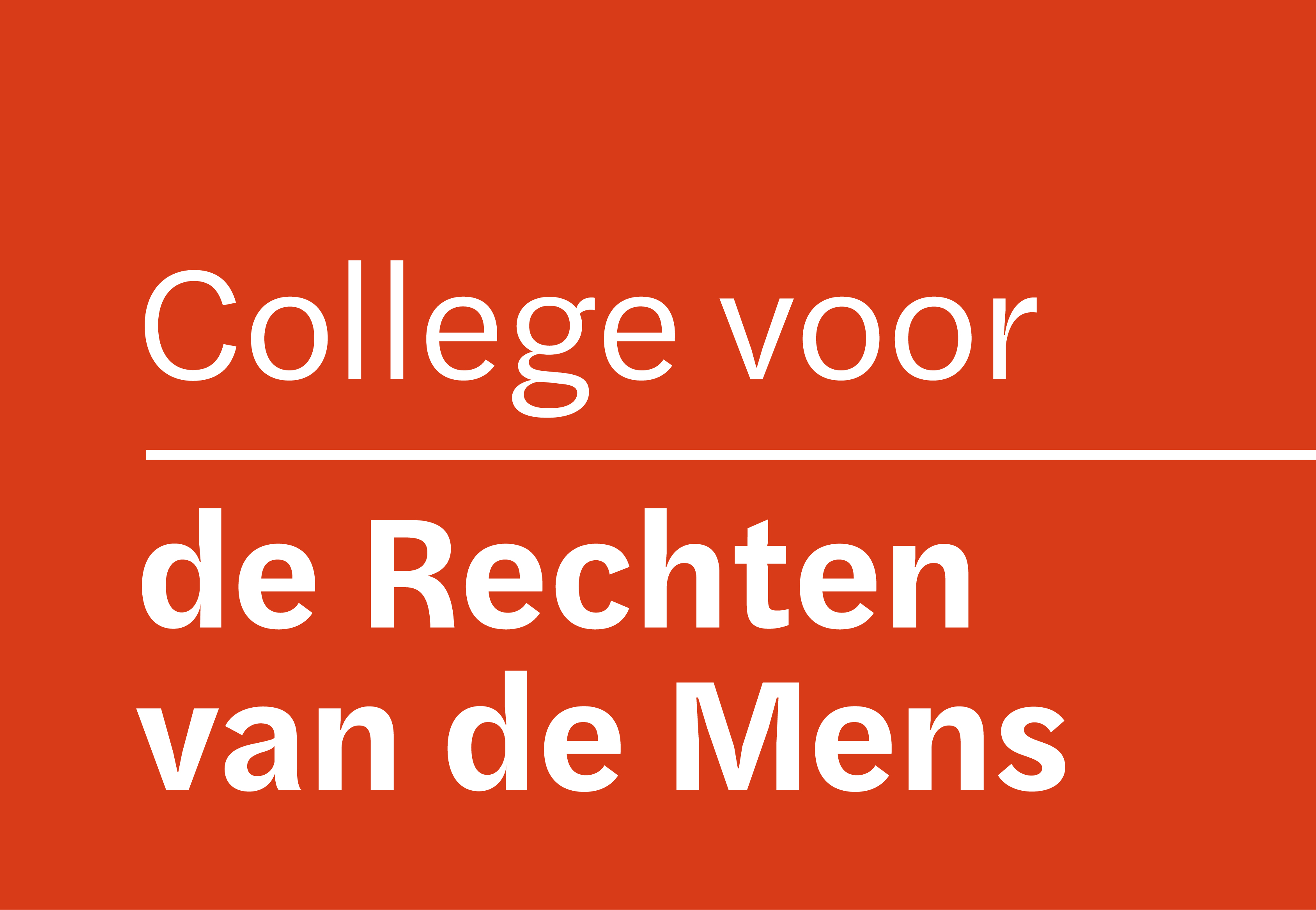 Logo College voor de Rechten van de Mens