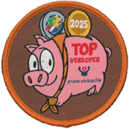 Badge Topverkoper Grote Clubactie 2025