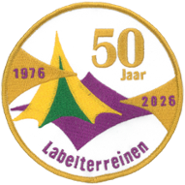 Dekenbadge 50 jaar labelterreinen