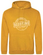 Scouting Original hoodie okergeel