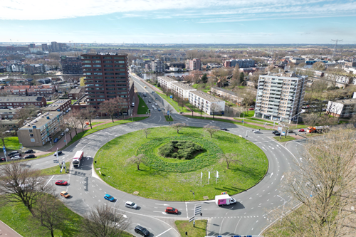 Prins Bernhardplein in Zaandam