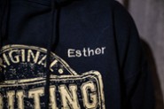 Naam borduren op hoodie - ACTIE NAWAKA