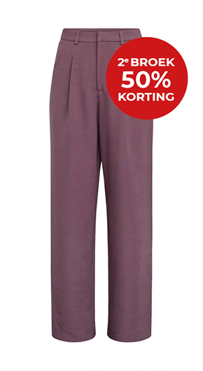 Broek Great Bordeaux Rood
