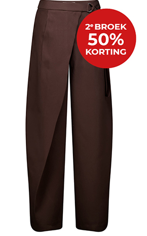 Broek Zein Esteriane Bruin