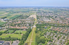luchtfoto van Badhoevedorp