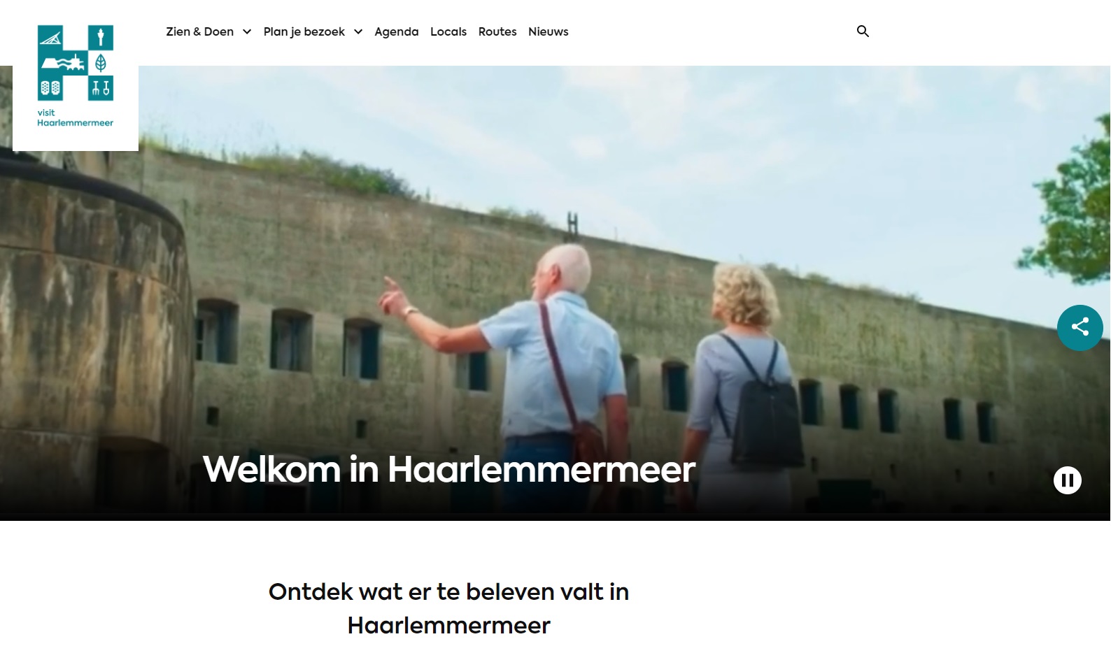 screenshot site visithaarlemmermeer