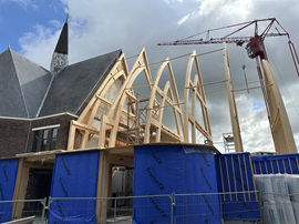 Achterkant van Marktpleinkerk