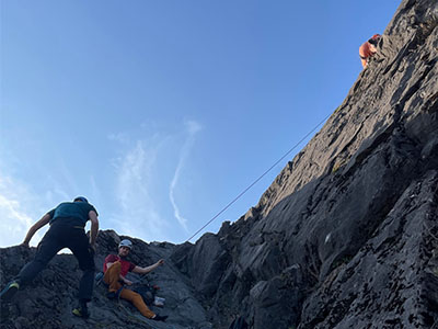 Terugblik vrijklimweekend Corphalie en Grands Malades