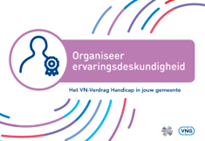 Omslag van boekje Organiseer ervaringsdeskundigheid