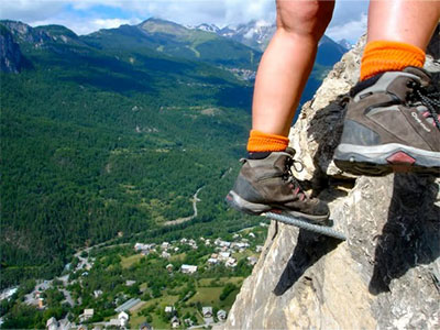 Klettersteigen