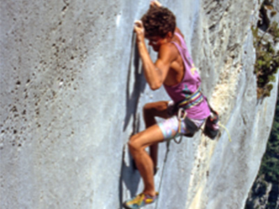 Sportklimmen in de eighties