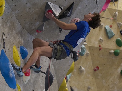 Lynn van der Meer op de WC Lead Madrid
