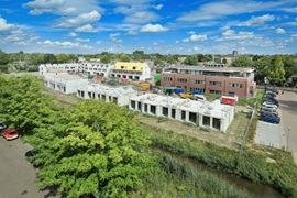Woningen in aanbouw