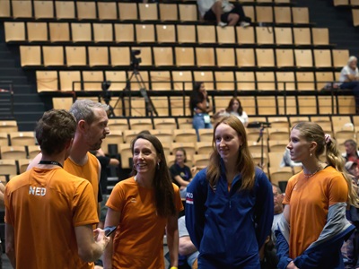 Nederlandse selectie in Laval