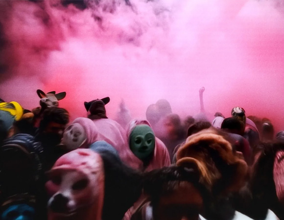 PROTEST – 24 media artworks on demonstrations and political actions in public space