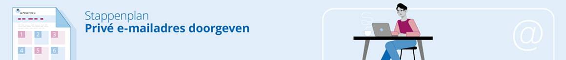 Stappenplan - Prive e-mailadres doorgeveb