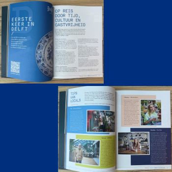 Voorkant van het magazine van KHN Delft 125 jaar